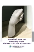 El şeklinde dekoratif mermer desenvazo - 4