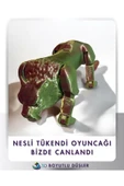 Nesli Tükenen Mafsallı Sabertooth Kedi çok renkli - 1