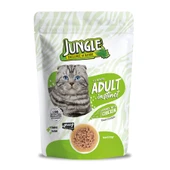 Jungle Pouch Adult Tavuklu Yaş Yetişkin Kedi Maması 100 Gr - 1