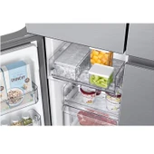Samsung RF71DG90BESLTR Gardırop No Frost Inox Buzdolabı - 9