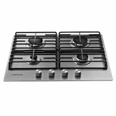 Samsung NA64H3110AS/TR 60 cm Inox Metal Ankastre Ocak thumbnail 1