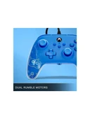 PowerA Xbox Kablolu Oyun Kolu Lisanslı Series x S Uyumlu Mavi Windows Pc Uyumlu(VİTRİN ÜRÜNÜ) - 4