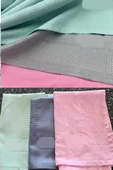 3 Adet Gerçek Mikrofiber Temizlik Bezi (40x60 cm) - İz Bırakmaz Cam Ev Araba Temizlik Bezi - 4