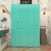 Kenzlife membran çamaşır kurutma makinesi dolabı yaromira trkbyz küpşeker 180*120*64 mebran kapak MDF gövde thumbnail 1