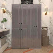 Kenzlife membran çamaşır kurutma makinesi dolabı yaromira gribyz çerçeve 180*120*64 mebran kapak suntalam gövde thumbnail 1