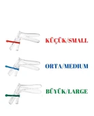 Vaginal Speculum S/M/L - Vajinal Spekülüm 3lü Paket - 1