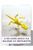 Sevimli Iskelet Trex - Hareketli Organik Oyuncak - 3d Baskı - Dinazor 30cm Boyunda - 7