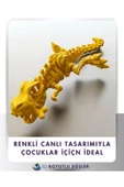 Sevimli Iskelet Trex - Hareketli Organik Oyuncak - 3d Baskı - Dinazor 30cm Boyunda - 3
