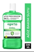 Agarta Ağız Çalkalama Suyu Doğal Nane Ferahlığı Alkolsüz 500 Ml - 1