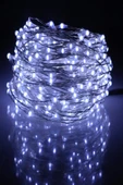 Peri Led Işık 5 metre BEYAZ  Dekor Lambası 50 Ledli - 2