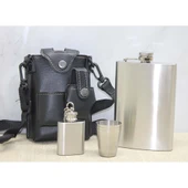 Deri Kılıflı Matara Seti - 1