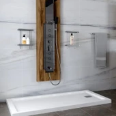 UBM Momos Flat Dikdörtgen Duş Teknesi 80*140 - 1