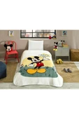 Özdilek Mickey Mouse Happines Disney Lisanslı Tek Kişilik Çocuk Battaniyesi 155x215 cm - 1