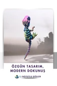 Sevimli İskelet Trex - Hareketli Organik Oyuncak - 3D Baskı - Dinazor çok renkli 30cm boyunda - 7