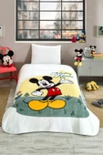 Özdilek Mickey Mouse Happines Disney Lisanslı Tek Kişilik Çocuk Battaniyesi 155x215 cm - 2