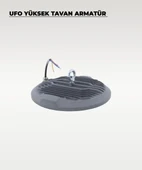Yüksek Tavan Ufo Armatür 100W - 6500K Beyaz Işık - 3