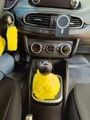 Yumuşak Peluş Vites Körüğü Vites Süsü Sarı - 5