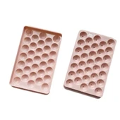 2 li Buz Kalıbı 33 Bölmeli Kristal Küre Buzluk - Mini Yuvarlak Buz Kalıbı - 5