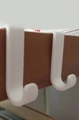 7 Adet Çekmece Dolap Kapağı Mutfak Banyo Askısı Plastik Çok Amaçlı Askı Seti - 2