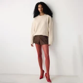 Penti Likra Fashion Fit 15 Parlak Külotlu Çorap - 4