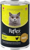 Reflex Plus PATE İçinde Et Parçacıklı Tavuklu Kısırlaştırılmış Yetişkin Kediler İçin Konserve Maması 395 Gr (12 Adet) - 2