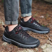 Erkek Dağcılık Ayakkabısı - Bağcıklı - Düşük Kesim (Kahverengi) thumbnail 4