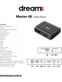Dreamstar 4K Linux 8gb Hafıza Uydu Alıcısı Master 4K - 3