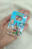 Magnet Açacak Gazoz Şişe Açacağı Mıknatıslı Buzdolabı Süsü Turizm Antalya Görselli - 3
