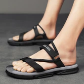 Erkek Terlik Sandalet (Siyah) thumbnail 4