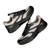 Erkek Retro Spor Ayakkabı (Siyah - Gri) - 6