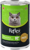 Reflex Plus PATE İçinde Et Parçacıklı Hindi ve Ördek Etli Yetişkin Kedi Konservesi 395 Gr (12 Adet) - 2