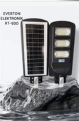 Everton Rt-930 Şarjlı 150w Solar Panelli Projektör Led (Sokak Lambası) - 1
