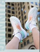 Erkek File Örgü Koşu Ayakkabısı (Siyah - Yeşil) thumbnail 10