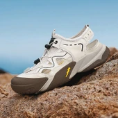 Erkek Yazlık Plaj Sandalet Ayakkabı (Siyah) thumbnail 6