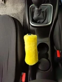 Yumuşak Peluş El Freni Süsü Sarı - 2