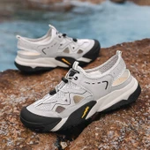 Erkek Yazlık Plaj Sandalet Ayakkabı (Siyah) thumbnail 7