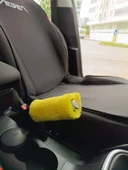 Yumuşak Peluş El Freni Süsü Sarı - 4
