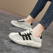 Kadın Yazlık Fileli İş Ayakkabısı (Bej) thumbnail 2