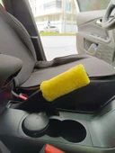 Yumuşak Peluş El Freni Süsü Sarı - 1