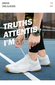 Unisex Badminton Ayakkabısı (Siyah) - 11