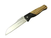 Knives Bk-016zbr Kamp Çakı 23 Cm - Ahşap Saplı, Kılıflı, Kutulu, Kemerllikli - 1