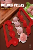 Morpanya Içli Köfte Kalıbı–top Köfte Kalıbı- Kurabiye – Bomba Tatlısı – Kek Kalıbı - Köfte Aparatı - 6