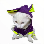 Bunny Pom Kulaklı Kedi Tulumu,Kıyafeti thumbnail 1