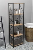 Morpanya Felixce Banyo Düzenleyici Banyo Dolabı Çok Amaçlı Dolap 5 Katlı Metal Mutfak Düzenleyici - 2