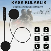 BT11 Bisiklet-Motosiklet Motosiklet Bluetooth Kask Kulaklığı - 3