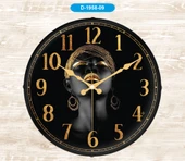 Galaxy D-1958-09 Bombe Mika Cam Duvar Saati ARAP KIZI 2 - 1