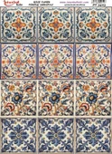İstanbul Hobi Mozaik Desenli Pirinç Dekopaj pt3423 - 1