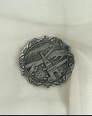 Magnet Mıknatıslı Standlı Ayaklı Metal Tabak Ofis Ev Masa Üstü Dekor - 1