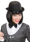 Charlie Chaplin Şapka Melon Şapka - 2
