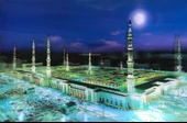 5D Elmas Boyama Ekstra Çözünürlüğe Sahip Medine Resmi Tablosu 40x60 cm - 1